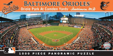 Baltimore Orioles Stadium Mlb 1000 Piece Panoramic Jigsaw Puzzle
