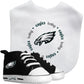 Philadelphia Eagles Nfl 2-Piece Baby Gift Set | Bib & Pre-Walkers