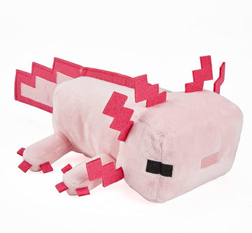 Mattel Minecraft Basic Plush Toy, Axolotl Soft Doll, 8-Inch Collectible Inspired By A Fan-Favorite Character From The Video Game