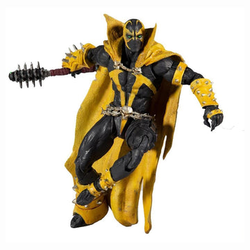 Mcfarlane Toys 7-Inch Mortal Kombat 11 Spawn Figure: Curse Of Apocalypse, 22 Moving Parts, Collector'S Stand Base - Ages 14+