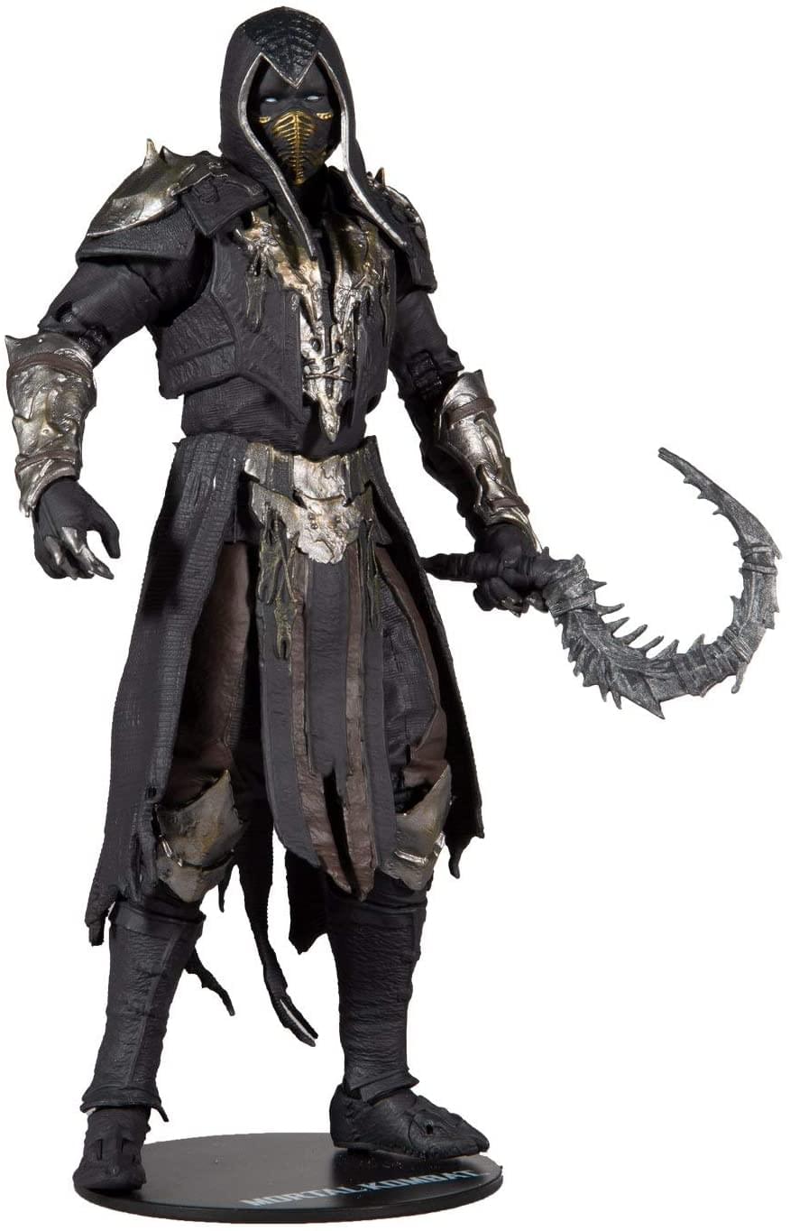McFarlane Toys Mortal Kombat Noob Saibot Action Figure, 7-Inch, Black, Model 11046-3, Plastic Material
