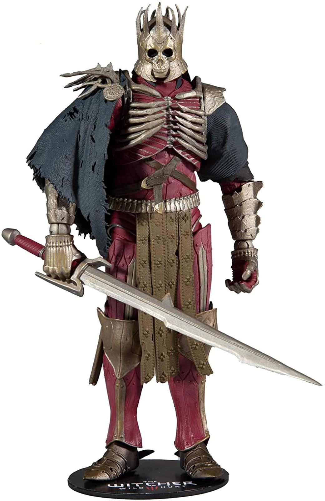 McFarlane Toys Witcher 7-Inch Figure - Eredin Breacc Glas, Red, Plastic, Model 13402-5