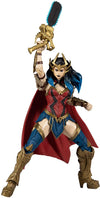 Mcfarlane Toys - Dc Multiverse Dark Nights: Death Metal Wonder Woman 7' Action Figure With Build-A ‘Darkfather’ Parts And Accessories