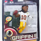Washington Redskins NFL S32 Figure: Robert Griffin III (Game Face Variant)