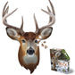 I Am Buck 300 Piece Animal Head-Shaped Jigsaw Puzzle
