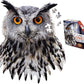 I Am Owl 300 Piece Animal Head-Shaped Jigsaw Puzzle