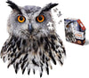 I Am Owl 300 Piece Animal Head-Shaped Jigsaw Puzzle