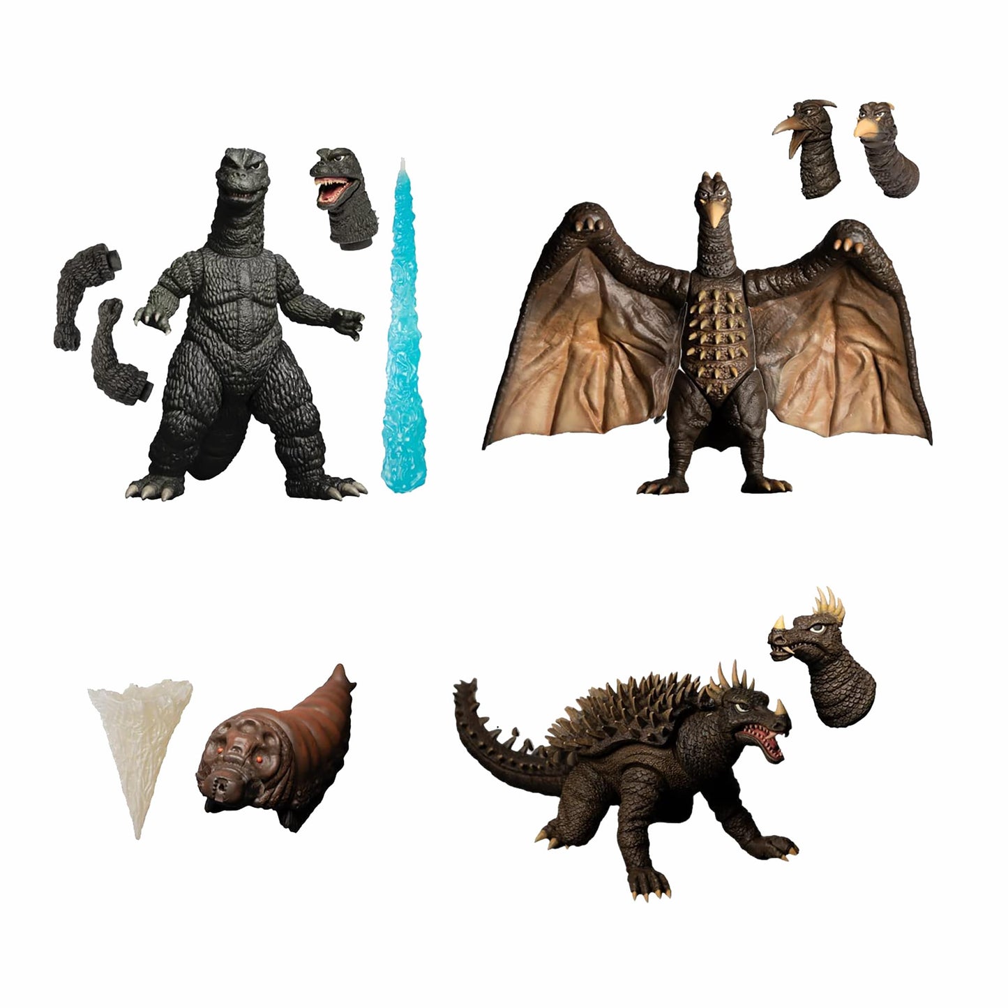 Mezco Toys 5 Points Xl Godzilla Destroy All Monsters Rd1 Box Set