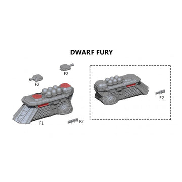Mantic Games Armada: Dwarf - Fury