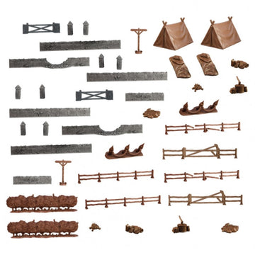Mantic Games Mgtc123 Terraincrate: Battlefield, Multi