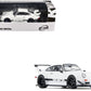 RWB 930 Matt White with Black Stripes 1/64 Diecast Model Car by Model Model