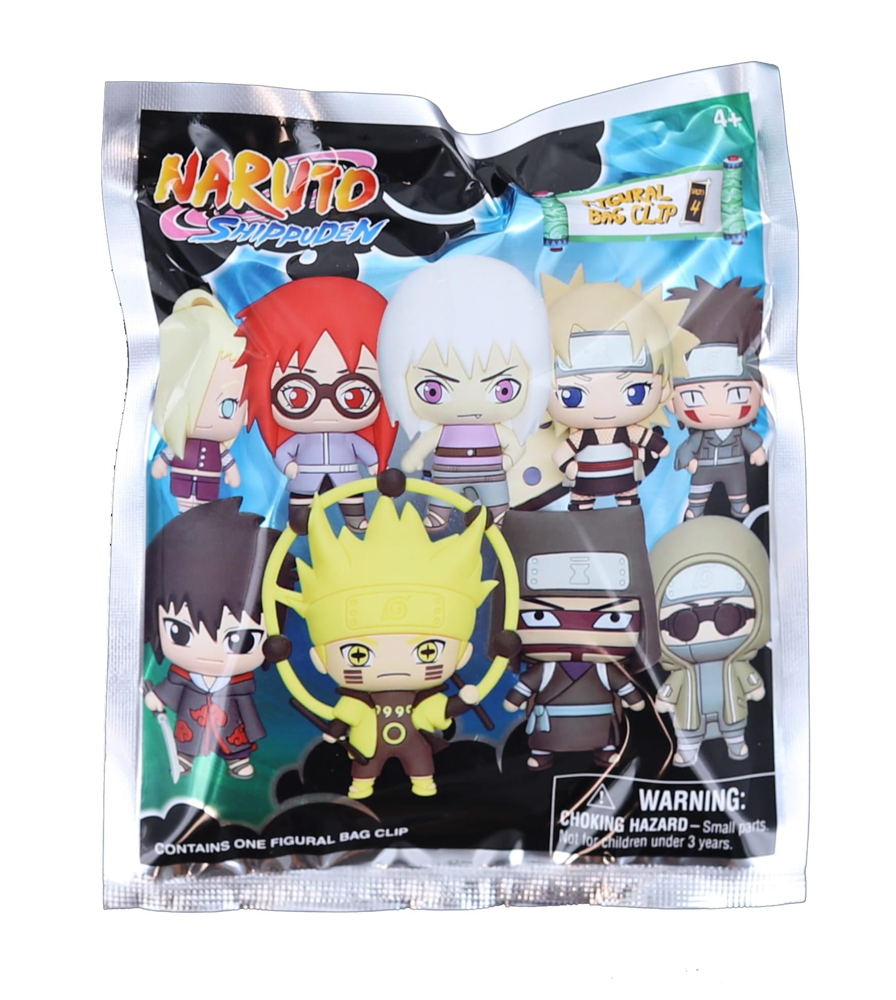 Naruto Shippuden Series 4 3D Foam Bag clip  One Random