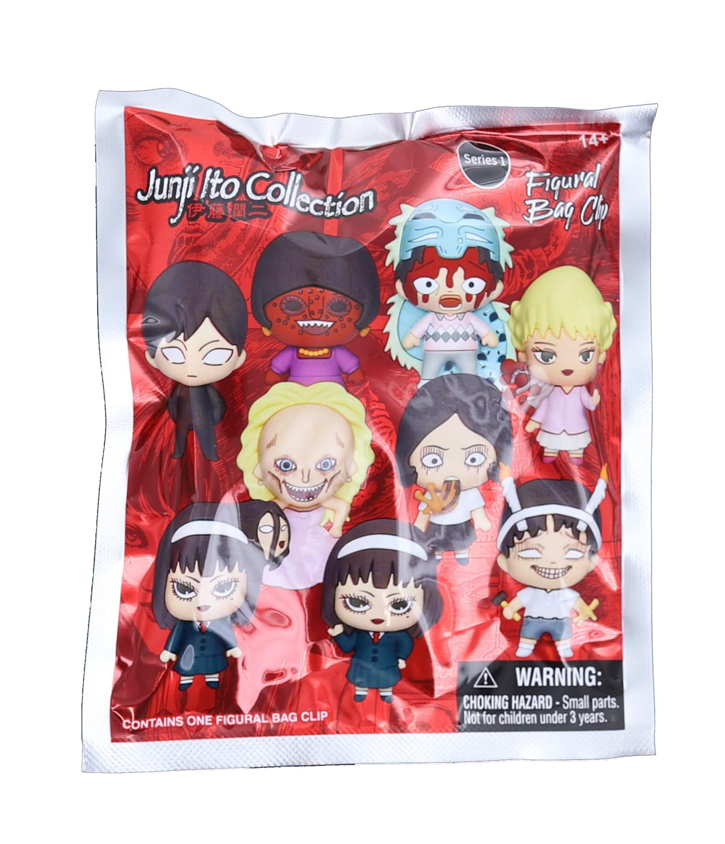 Junji Ito 3D Foam Bag Clip  One Random