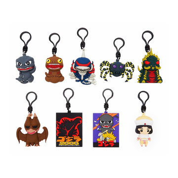 Godzilla Series 5 3D Foam Bag Clip  1 Random