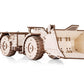MoAZ-4075 Load-Haul-Dump Unit — Mechanical Wooden Model, 398 Pieces