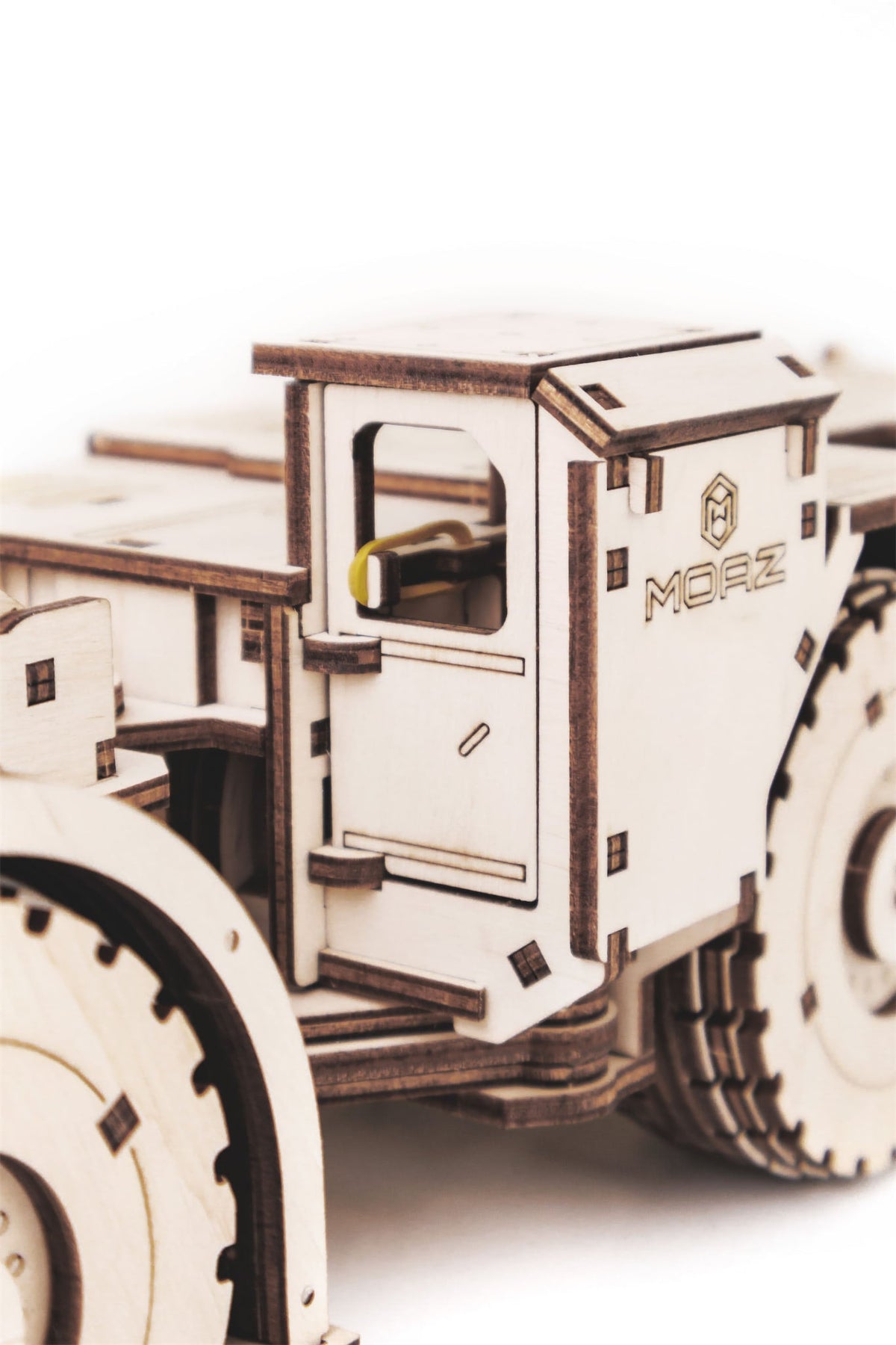 MoAZ-4075 Load-Haul-Dump Unit — Mechanical Wooden Model, 398 Pieces