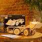 MoAZ-4075 Load-Haul-Dump Unit — Mechanical Wooden Model, 398 Pieces