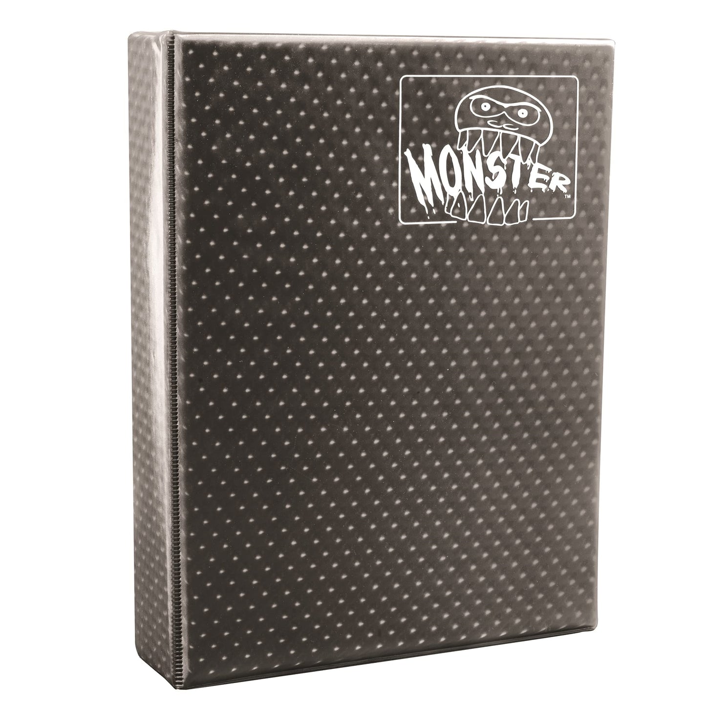 Monster 9 Pocket Trading Card Xl Binder - Holofoil Gray Album, Anti-Theft & Drop Tcg Protection W Side Loading Padded Pockets, Double Sided, Holds 720 Cards, For Sports, Gaming, Kpop, Gift