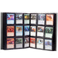 Monster 9 Pocket Trading Card Xl Binder - Holofoil Gray Album, Anti-Theft & Drop Tcg Protection W Side Loading Padded Pockets, Double Sided, Holds 720 Cards, For Sports, Gaming, Kpop, Gift