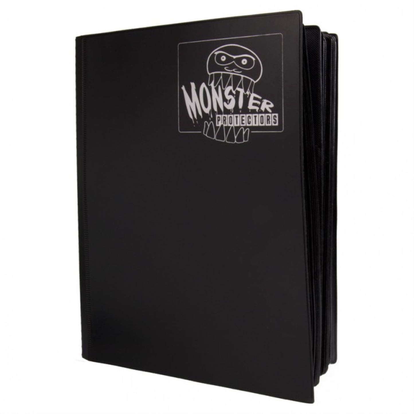 Monster Protectors XL Trading Card Binder - Hard Cover Black, Holds 720 Cards, Anti-Theft & Anti-Drop, Model 63737