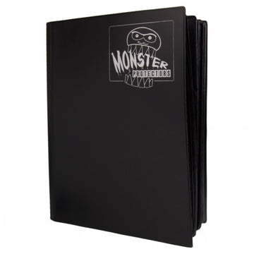 Monster Protectors XL Trading Card Binder - Hard Cover Black, Holds 720 Cards, Anti-Theft & Anti-Drop, Model 63737