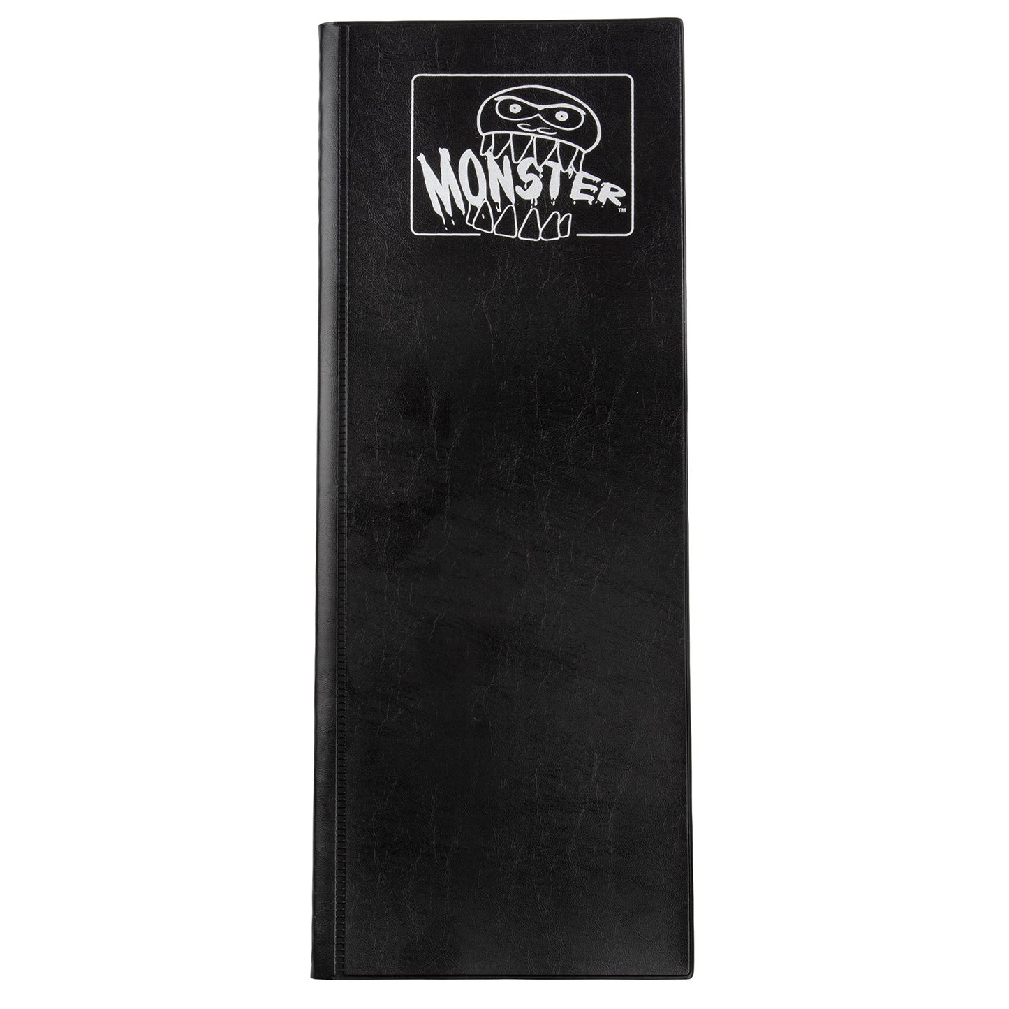 Monster Protectors Monster Tower Binder - Matte Black, Holds 320 Cards, Anti-Theft & Anti-Drop, Double-Sided, Side Loading Pockets