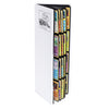 Monster Tower Binder - Matte White Album, Anti-Theft & Anti-Drop Tcg Protection W Side Loading Padded Pockets, Double Sided, Holds 320 Cards, For Sports, Gaming, Kpop, Gift