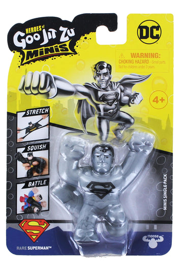 Dc Heroes Of Goo Jit Zu Squishy Mini Figure | Metallic Superman