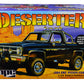 Skill 2 Model Kit 1984 Gmc Pickup Truck (Molded In Black) ''Deserter'' 1/25 Scale Model By Mpc