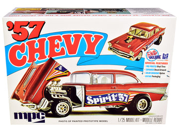 Skill 2 Model Kit 1957 Chevrolet Gasser Flip Nose ''Spirit Of 57'' 1/25 Scale Model By Mpc