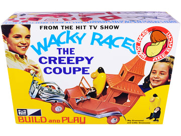 Skill 2 Snap Model Kit The Creepy Coupe With Big Gruesome And Little Gruesome Figurines ''Wacky Races'' (1968) Tv Series 1/25 Sc