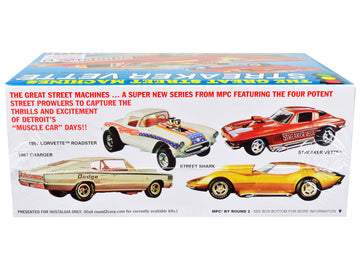 Skill 2 Model Kit 1967 Chevrolet Corvette Stingray ''Streaker Vette'' ''The Great Street Machines'' Series 1/25 Scale Model Car 