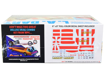 Skill 2 Model Kit Bill Shrewsberry'S L.A. Dart Wheelstander Drag Car ''Legends Of The Quarter Mile'' Series 1/25 Scale Model Car