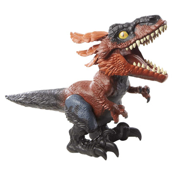 Mattel Jurassic World Dominion Uncaged Ultimate Pyroraptor Dinosaur Toy, Action Figure With Interactive Motion And Sound