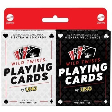 Mattel Wild Twists Playing Cards By Uno Game