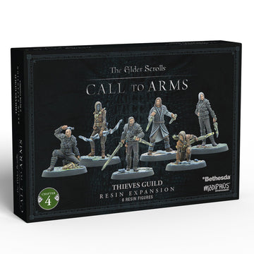 Modiphius: The Elder Scrolls: Call To Arms: Thieves Guild - 6 Figure Resin Expansion, Chapter 4, Unpainted, 32Mm Miniatures With