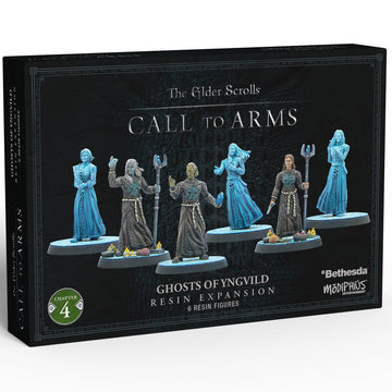 Modiphius: The Elder Scrolls Call To Arms - Ghosts Of Yngvild - 6 Figure Resin Expansion, Chapter 4, Unpainted, 32Mm Rpg Miniatures W/ Scenic Bases