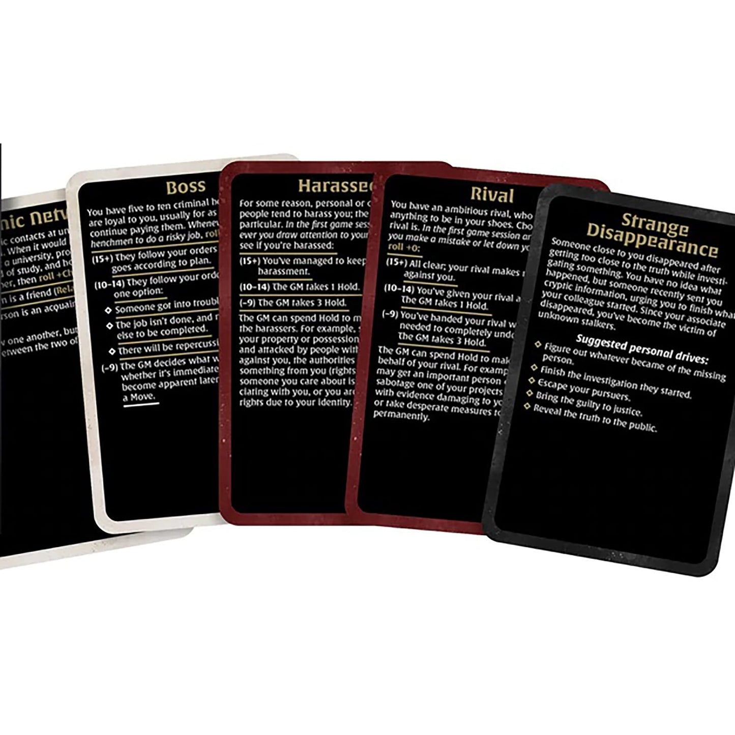 Impressions Kult: Deck Of Traits - Expansion Card Deck, Rpg (Muh052430)