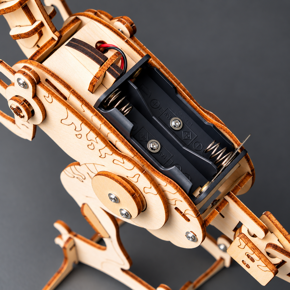 Sound-Activated T-Rex Robot Kit