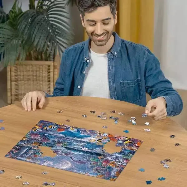 Magical Moonlight 500 Piece Glow in the Dark Jigsaw Puzzle Ravensburger