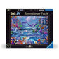Magical Moonlight 500 Piece Glow in the Dark Jigsaw Puzzle Ravensburger