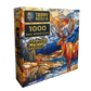 Majestic Moose 1000 Piece Jigsaw Puzzle Trippy