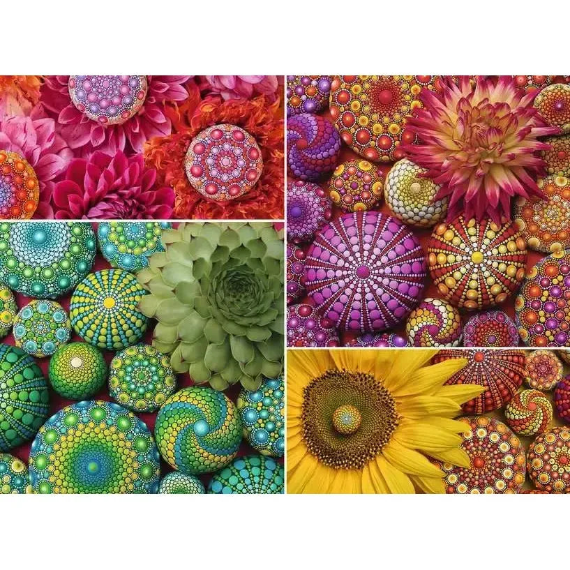 Mandala Blooms 500 Piece Jigsaw Puzzle Ravensburger