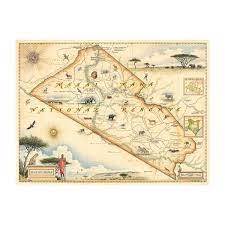 Masai Mara 1000 Piece Jigsaw Puzzle Xplorer Maps