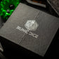 Massive Sea Green Teal Liquid Core 95MM Chonk Handmade Resin Dice And Box
