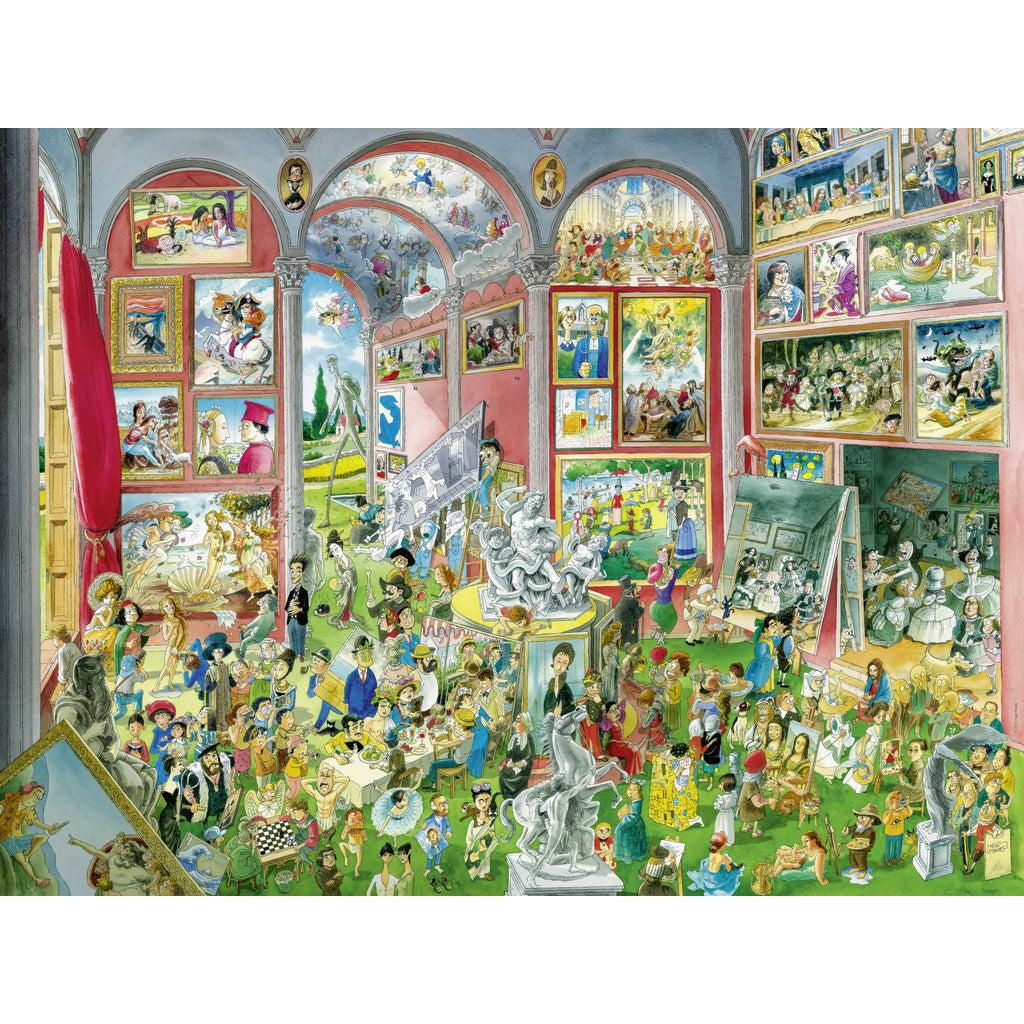 Masterpieces by Hugo Prades 1500 Piece Jigsaw Puzzle Heye