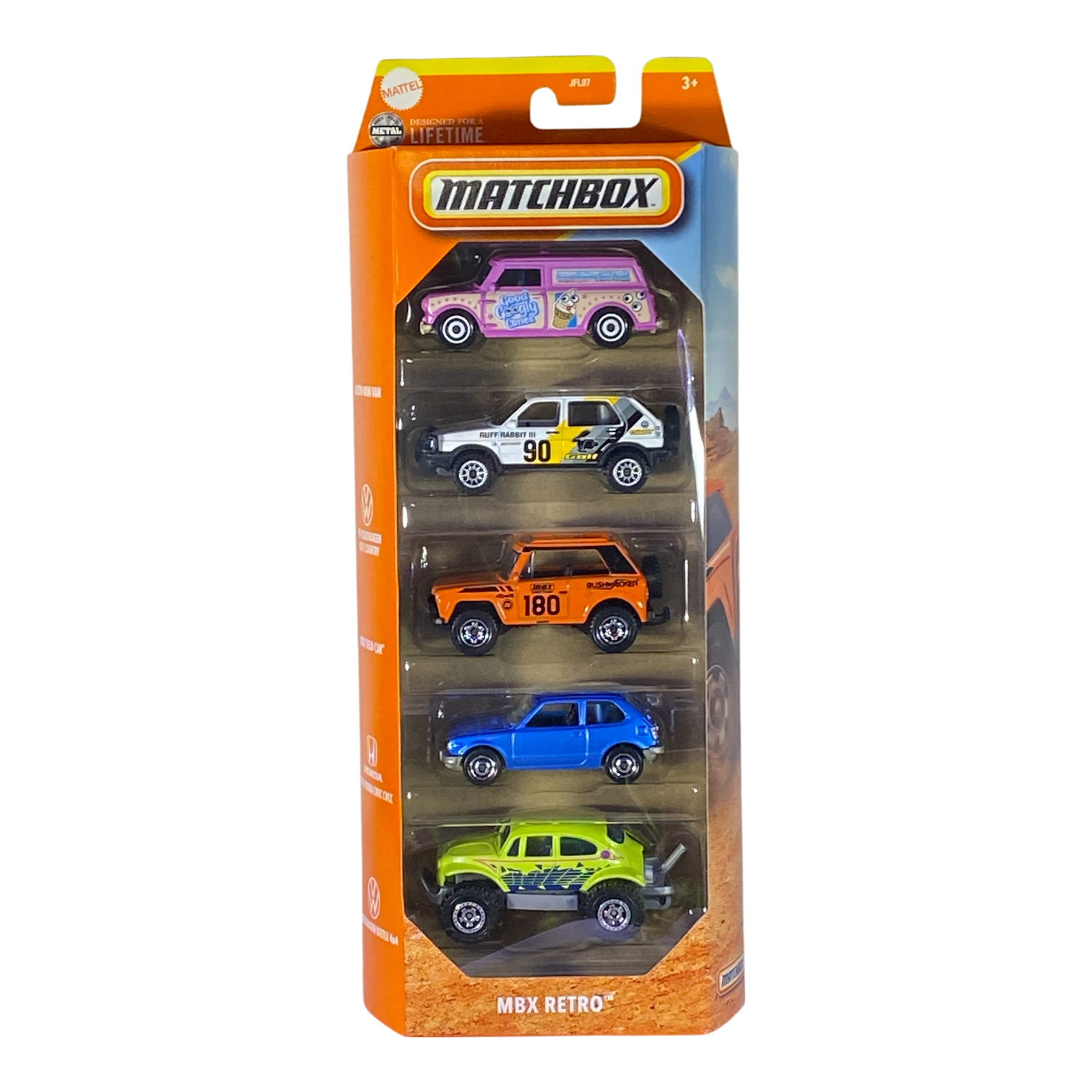 Matchbox One Pack Matchbox 5 Packs - MBX Retro – Toytooth