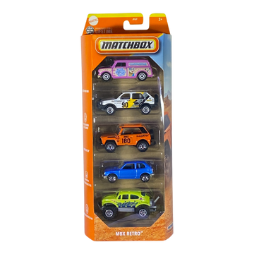 Matchbox 5 Packs - MBX Retro