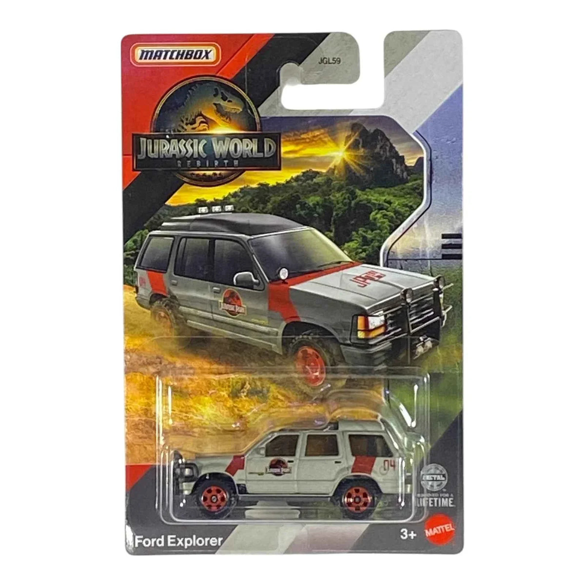 Matchbox Explorer Matchbox Ford Explorer - Jurassic World Rebirth Collection – Toytooth