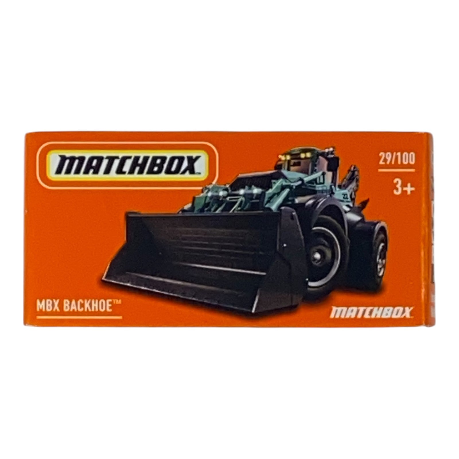 Matchbox MBX Backhoe - Power Grabs - Matchbox Series 29/100 – Toytooth